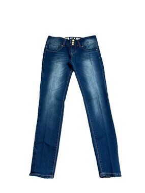 VIP Dark Blue Low Rise Skinny Jeans Junior’s Size 5/6